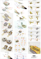 1/350 Pontos Model USS BB-35 Texas 1945 Detail up set (20B Deck Blue Decl) 35024FB