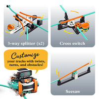 Thames & Kosmos RoboRails Robot Monorail System STEM Experiment Kit 620400