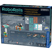 Thames & Kosmos RoboRails Robot Monorail System STEM Experiment Kit 620400