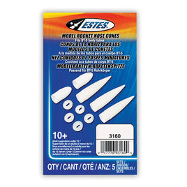 Estes Rockets NC-5 Nose Cone (5 pk) - MPM Hobbies