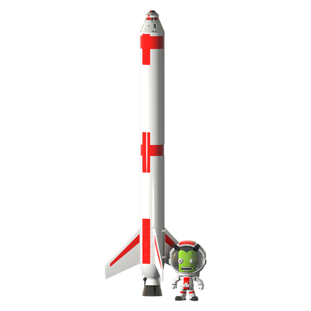 Estes Rockets Kerbal Rocket & Jeb 9726