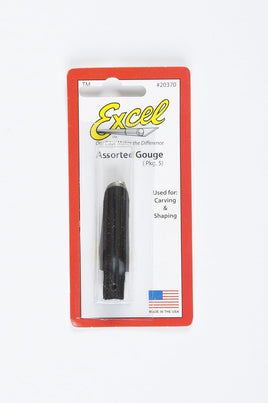 Excel 5 Assorted Gouges 20370