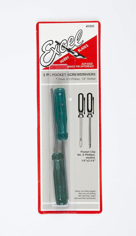 Excel 2pc Philips and Regular Screwdriver Set 55660