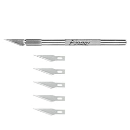 Excel K1 Craft Knife with 5 Additional #11 Blades 15001