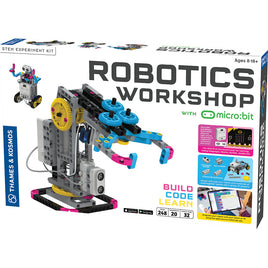 Thames & Kosmos Robotics Workshop w/Micro:Bit Circuit Board STEM Experiment Kit 620401