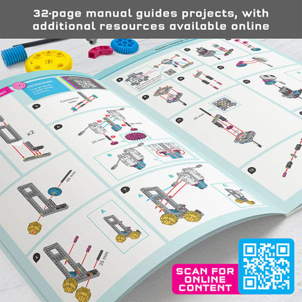 Thames & Kosmos Robotics Workshop w/Micro:Bit Circuit Board STEM Experiment Kit 620401