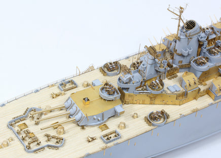 1/350 Pontos Model USS BB-63 Missouri 1945 Detail up set (20B Deck Blue) 35026FB