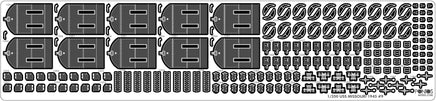 1/350 Pontos Model USS BB-63 Missouri 1945 Detail up set (20B Deck Blue) 35026FB