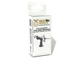 1/350 Gold Medal 3D USN 20mm Oerlikon Mk.4 MOD 6 w/ MK.14 Gun Sight Type I Shield (x36)