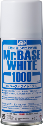 Mr. Base White 1000 Spray B518