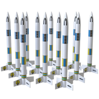 Estes Rockets Generic E2X® Bulk Pack (12 pk) - MPM Hobbies