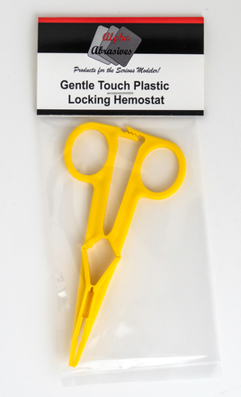 Alpha Abrasives Gentle Touch Plastic Hemostat Single Pack - #5001