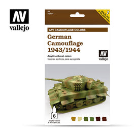 Vallejo 6ml Set of 8 (1943/1944) German Camouflage  - 78414