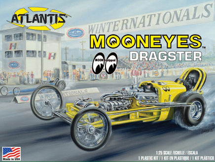 1/25 Atlantis Models Mooneyes Dragster Plastic Model Kit - 1223