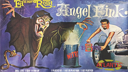 Atlantis Models Ed Big Daddy Roth Angel Fink Witch  - 1307