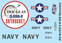 1/54 Atlantis Models Douglas D-558-2 Skyrocket - MPM Hobbies