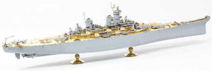 1/350 Pontos Model USS BB-63 Missouri 1945 Detail up set (Teak Tone) 35026FN