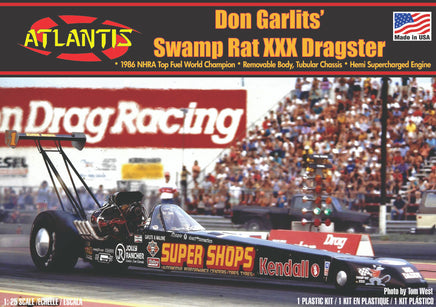 1/25 Atlantis Models Don Garlits Swamp Rat XXX Rear Engine Dragster  - 7152