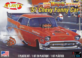 1/24 Atlantis Models Tom Mongoose McEwen 1957 Chevy Funny Car - 7172 - MPM Hobbies