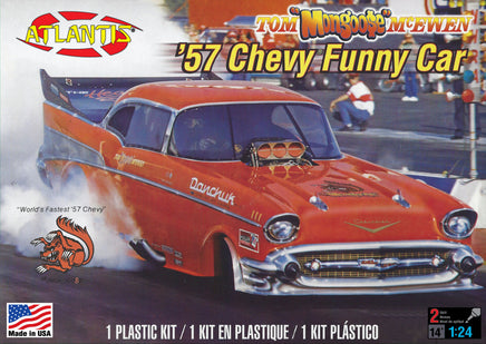 1/24 Atlantis Models Tom Mongoose McEwen 1957 Chevy Funny Car - 7172