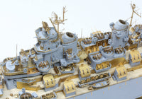 1/350 Pontos Model USS BB-63 Missouri 1945 Detail up set (Teak Tone) 35026FN