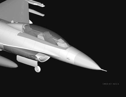 1/72 Hobby Boss F-16D Fighting Falcon 80275