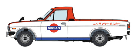 1/24 Hasegawa Datsun Sunny Truck Long Body Deluxe "Nissan Service Car" 20482