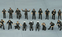 1/48 Hasegawa American Pilot/Ground Crew Set B 36005