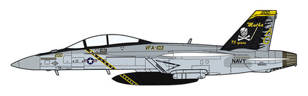 1/72 Hasegawa F/A-18F Super Hornet "VFA-103 Jolly Rogers 75th Anniversary" 2380