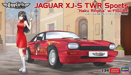 1/24 Hasegawa Jaguar XJ-S TWR Sports "Haku Rinpha" with Female Figure 52422