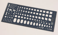Hasegawa Cutting Template D (Square Ruler) - TP8