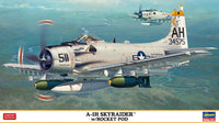 1/72 Hasegawa A-1H Skyraider with Rocket Pod 2466