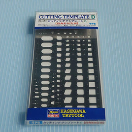 Hasegawa Cutting Template D (Square Ruler) - TP8 - MPM Hobbies