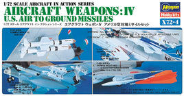 1/72 Hasegawa Aircraft Weapons IV American Air-To-Surface Missile Set 35004