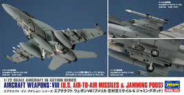 1/72 Hasegawa Aircraft Weapons VIII & Jamming Pods 35113