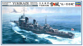 1/350 Hasegawa Japanese Navy Type A Destroyer Yukikaze "Operation Tenichigo" 40022 - MPM Hobbies