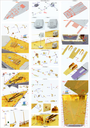 1/350 Pontos Model USS DDG-98 Forrest Sherman Flight IIa Detail Up Set 35027F1