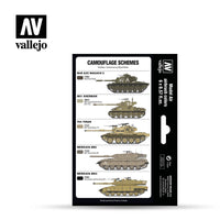 Vallejo 17ml Set of 6 IDF Colors - 71210