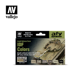 Vallejo 17ml Set of 6 IDF Colors - 71210