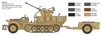 1/35 Italeri Sd.Kfz.10/4 with Flak 30 and Crew 6395