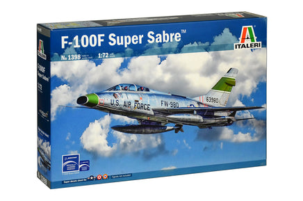 1/72 Italeri F-100F Super Sabre 1398