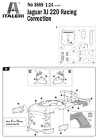 1/24 Italeri Jaguar XJ 220 Racing 3669