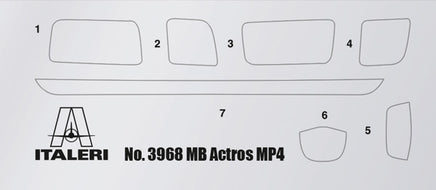 1/24 Italeri MB Actros MP4 Big Space - Grand Prix Edition 3968