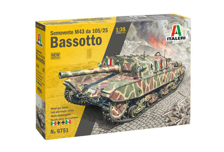 1/35 Italeri Semovente M43 da 105/25 Bassotto 6751