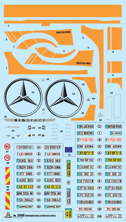 1/24 Italeri MB Actros MP4 Big Space - Grand Prix Edition 3968