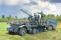1/35 Italeri Sd.Kfz.10/4 with Flak 30 and Crew 6395
