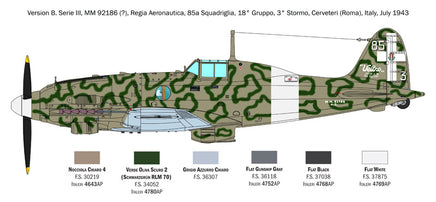 1/32 Italeri Macchi MC.205 Veltro 2519
