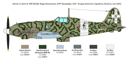 1/32 Italeri Macchi MC.205 Veltro 2519