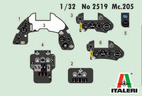 1/32 Italeri Macchi MC.205 Veltro 2519