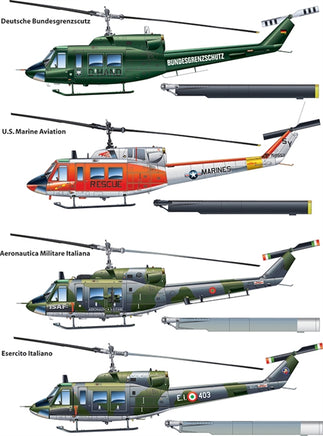 1/48 Italeri Bell AB 212/UH 1N - 2692